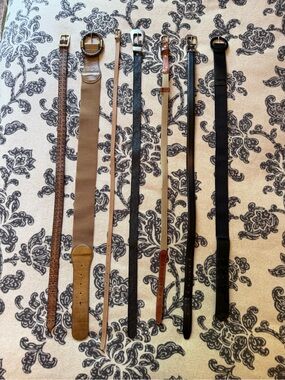 Brown and Black Casual Belts - Pack of Styles